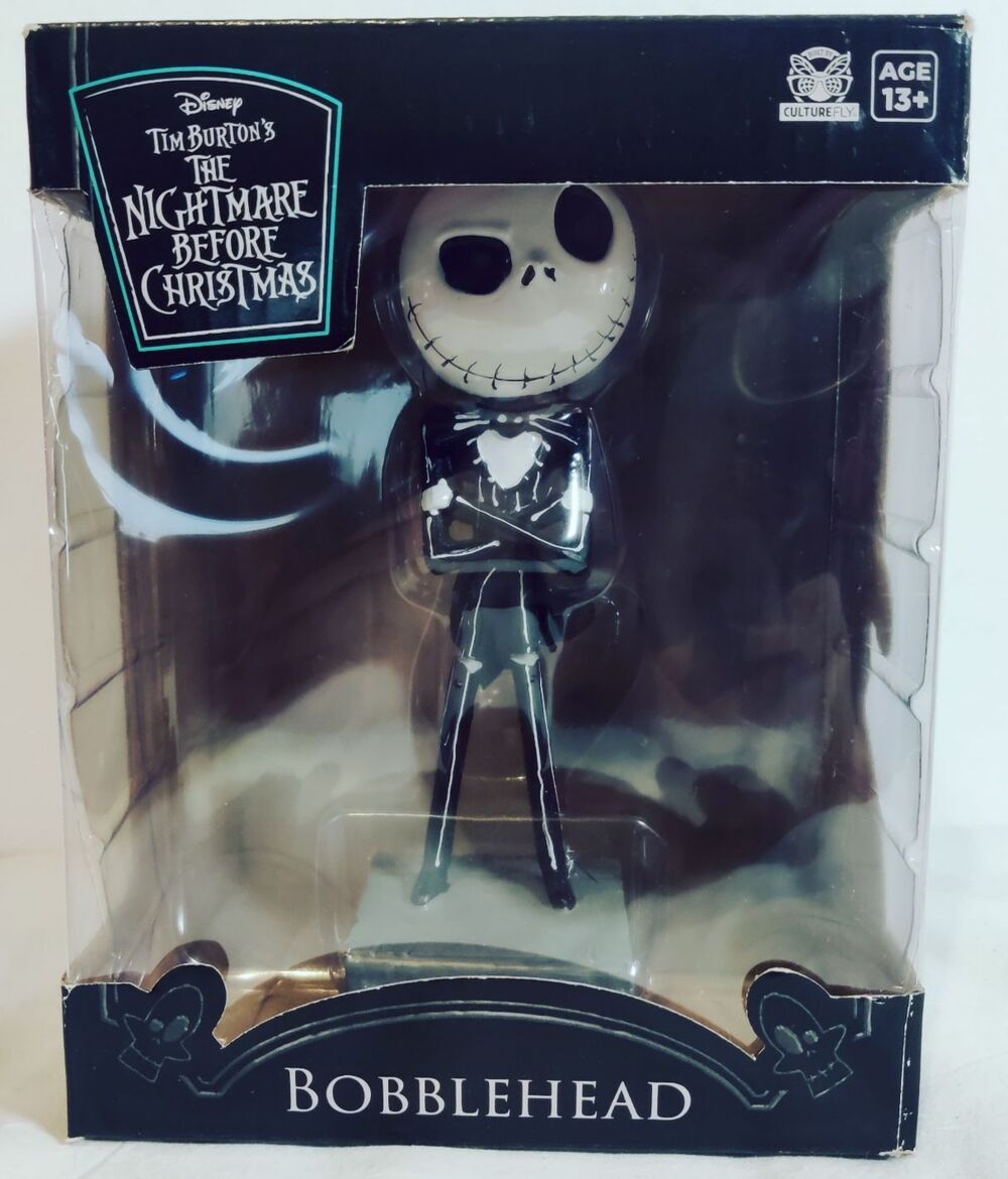 Disney The Nightmare Before Christmas Jack Skellington Bobblehead New in Box